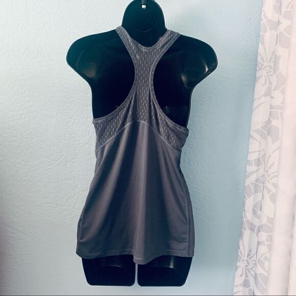 Victoria Secret Sport Gray Mesh Racerback Athletic Tank Top. Size XS - Picture 6 of 9